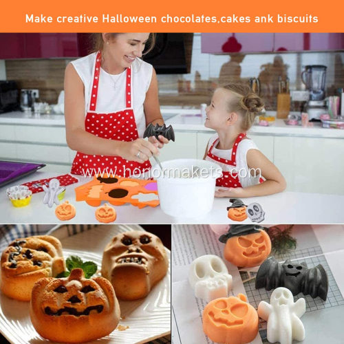 Silicone Halloween chocolate cake mould